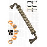 bablife Melis 192mm Antik Sarı Metal Lüks Çekmece Dolap Mobilya Kulpları Tüm Renk Seçenekleriyle