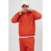 Babokah Nakışlı Kapüşonlu Sweatshirt - Turuncu