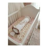 Baby Clime Dantelli Şeker Yastık Silindir Kırlent - Dekoratif Bebek Yastığı