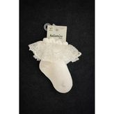 Baby Dantelli Kız Bebek Çorabı