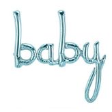 Baby Mavi Folyo Balon