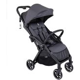 baby plus Quick Kolay Katlanan Bebek Arabası Tek Elle Katlanabilir, Ultra Hafif, 360° Dönebilen Tekerlek, 0-22 kg, Antrasit - Anthracite