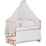 Babycom Ahşap 60X120 Beşik Ergonomik Tasarım ve Fonksiyonel Kullanım ile Güvenli Bebek Uyku Alanı