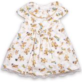 Babydola Kız Bebek Elbise Set Çiçekli Dantel Detaylı Bayramlık 5'li Kutu Ekru 11726 - Sarı - 18 Ay