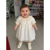 Babydoll Elbise Noynoy - Ekru