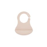 Babyjem Ekru Mini Silikon Önlük