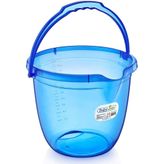 Babyjem Şeffaf Mavi Bebek Banyo Kovası