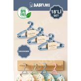 Babylike Çocuk&Bebek Elbise Askısı(18’li)
