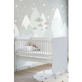 Babywhen Bw1060 Pratik Sallanır Tekerlekli Anne Yanı Beşik 60X120 Cm