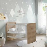 Babywhen Pratik Sallanır Kademeli Ahşap Beşik 60 - Meşe