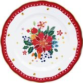 Baci Milano Mamma Mia Çiçek Desenli 28 CM Kırmızı Yemek Tabağı