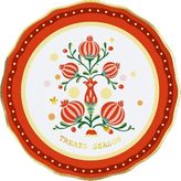 Baci Milano Mamma Mia Nar Desenli Tatlı Tabağı Kırmızı - Çok Renkli