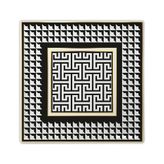 Baci Milano Optical 30,5X30,5 cm Kare Tepsi