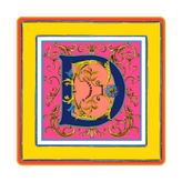 Baci Milano Ortigia 15x15 cm D Harfli Tabak