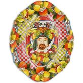 Baci Milano Sicily 7 Parça Turuncu Meze Tabağı