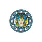Baci Milano Sicily Mavi Yemek Tabağı