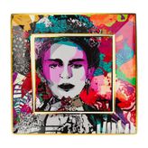 Baci Milano Street Art Gift 18x18 cm Frida Tepsi