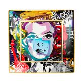 Baci Milano Street Art Gift 25x25 cm Marilyn Tepsi
