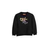 Bad Bear 24.06.12.004 Javed Crewneck Jr Sweat Siyah Erkek Çocuk Sweatshirt