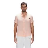 Bad Bear Frank Pembe Erkek Basic Kısa Kollu Gömlek, 2XL