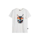 Bad Bear Manx Beyaz Baskılı Çocuk Tişört