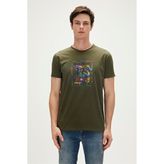 Bad Bear Oneway Erkek T-Shirt - L - Haki