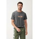 Bad Bear Rose Asfalt Erkek Baskılı Tişört - M