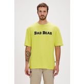 Bad Bear Title Yeşil Logo Baskılı Basic Erkek Tişört