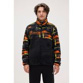 Bad Bear Vernon Siyah Erkek Full-Zip Polar Sweatshirt