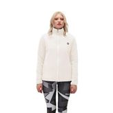 Bad Bear Wilma Kadın Full-Zip Polar Mont,Beyaz Xl
