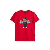 Bad Bear Youze Baskılı Çocuk Tişört,Kırmızı 45939