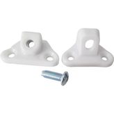 Badem10 25 Adet Açılı T Bağlantı Çektirme Beyaz Mobilya Dolap Plastik Köşe Birleştirme Kelebek