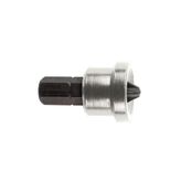 Badem10 25 mm PH2 S2 Çeliği Yıldız Şapkalı Alçıpan Vidalama Bits Ucu