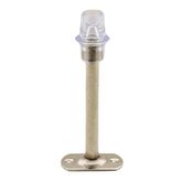 Badem10 Kapı Stoperi Tamponu 15 cm Krom Metal Vidalı Kapı Stopu Silikonlu