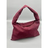 Bag Bar Süet Omuz Çantası - Bordo