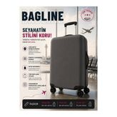 Bag line Kabin Boy Valiz Kılıfı Bavul Kılıfı Likralı Esnek Kumaş Ve Dayanıklı Çizilme Önleyici