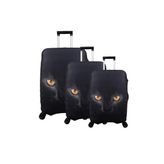 Bagacar Cat Buyuk Orta Kabin Boy İcin 3 Lu Valiz Kilifi