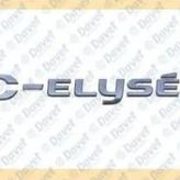 BAGAJ KAPAK YAZISI C-ELYSEE CITROEN C ELYSEE 12-