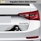 Bagajdan Bakan Adam Oto Sticker