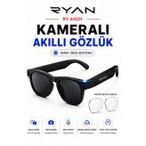 Bagajon Ryan Ry-Aıg01 Yapay Zeka Destekli Kameralı Akıllı Gözlük 8Mp – Anlık Çeviri, Fotoğraf Video, Bluetooth, Sesli Asistan