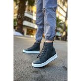 Bağcıklı Erkek Sneaker Bot Antrasit