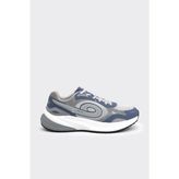 Bağcıklı Erkek Sneaker - Gri - Mavi