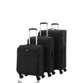 Baggaj V2413 Super Lıght Valiz Black Set