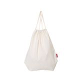 Baghashtag Baskısız Mini Sırt Bez Çantası - Krem