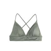 Bağlamalı Arkası Çapraz Askılı Bralet Bikini Üstü