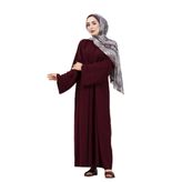 Bağlamalı Maria Elbise-Bordo