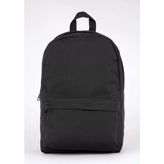 Bagorama Siyah Kumaş Günlük Basic Unisex Sırt Çantası