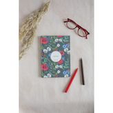 Bahar Desenli Bez Ciltli Defter - 5