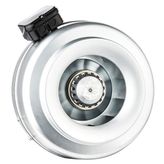 Bahçıvan 16 cm çapında BDTX 160 2550 D/D 230 Watt Monofaze Yuvarlak Kanal Fanı Geriye Eğimli