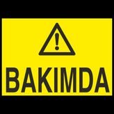 Bakımda Uyarı Levhası